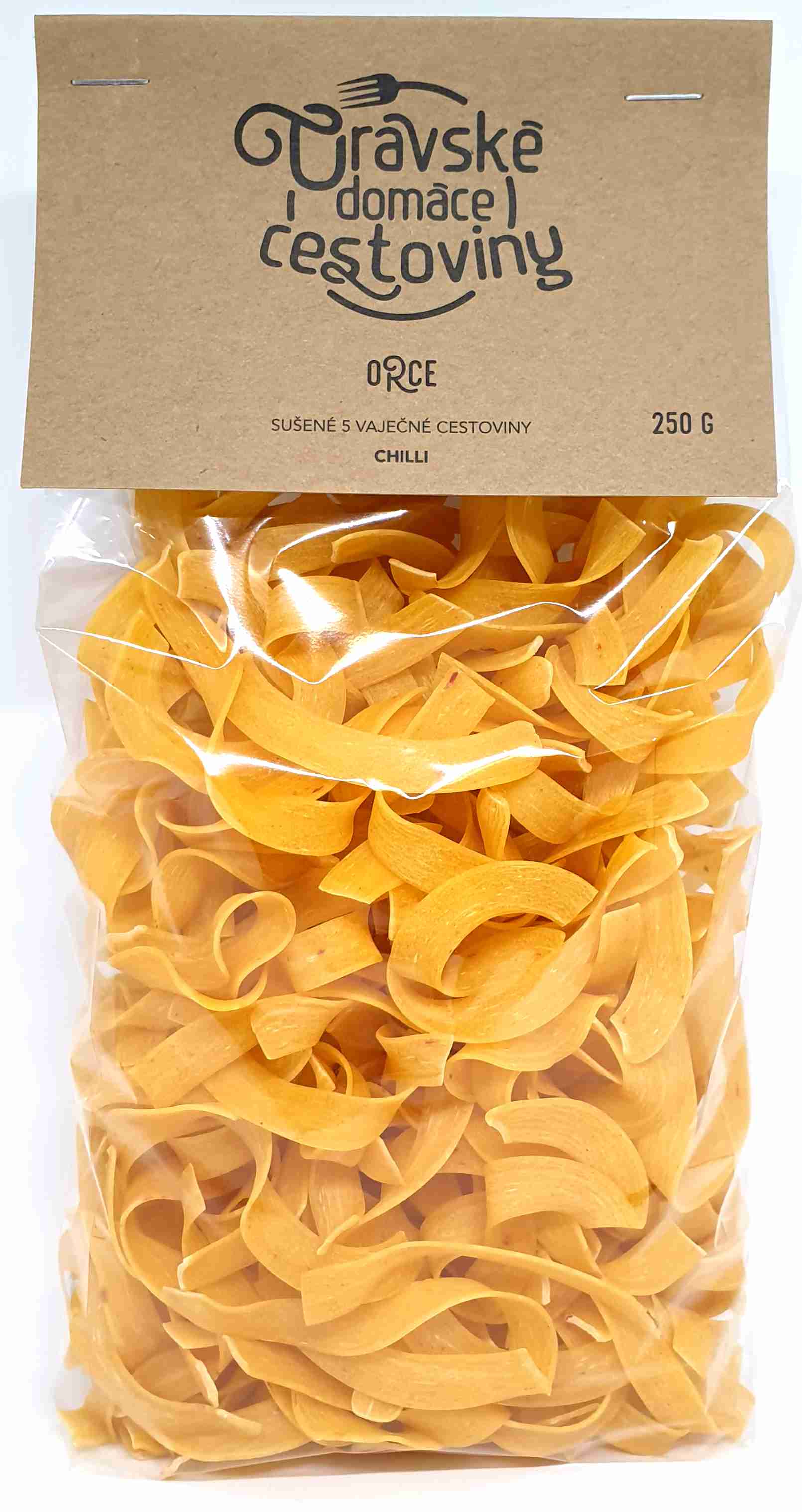 Oravské domáce cestoviny CHILI 250g